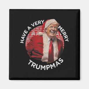 Habe einen sehr frohen Trumps lustige Trump Weihna Magnet