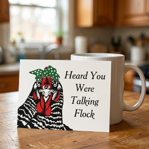 Habe gehört, du hast über die Herde gesprochen Lus Postkarte