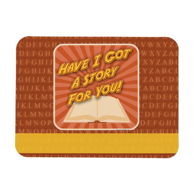 Habe ich einen Slogan für die Werbegestaltung Got? Magnet (Horizontal)