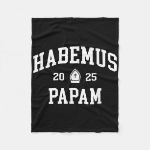 Habemus Papam 2025 Vatikanwahl Wir haben einen Pap Fleecedecke