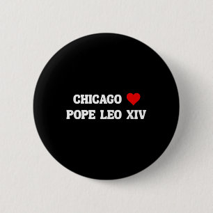Habemus Papam Election 2025 Chicago Liebe Herzstüc Button