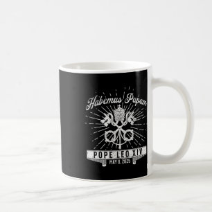 Habemus Papam Katholische Kirche New Pope Leo Xiv Kaffeetasse