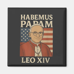 Habemus papam Papst Leo XIV Christentum Magnet