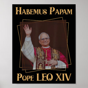 Habemus Papam, Papst Leo Xiv Poster
