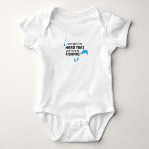 Haben 9 Monate harte Zeit jetzt nehmen mich angeln Baby Strampler
