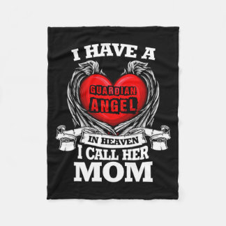 Haben einen Schutzengel, der über Miss Mom Men wac Fleecedecke