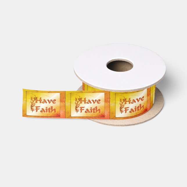 haben Faith Floral Tree Inspiration Satinband (Spule)