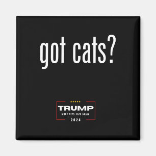 Haben Katzen, die die Katzen der Hunde fressen - T Magnet