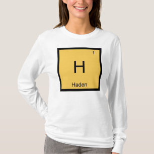 Haben Name Chemie Element Periodensystem T-Shirt