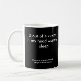 Haben Pinguine Knie? Lustige Kaffee-Tasse Kaffeetasse