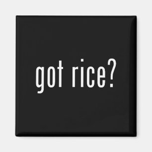 Haben Reis Lustiges asiatisches Meme Magnet