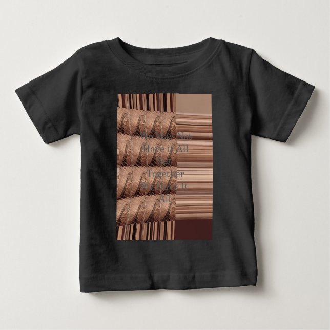 Haben Sie alles Giraffe Safari Hakuna Matata gewob Baby T-shirt (Vorderseite)