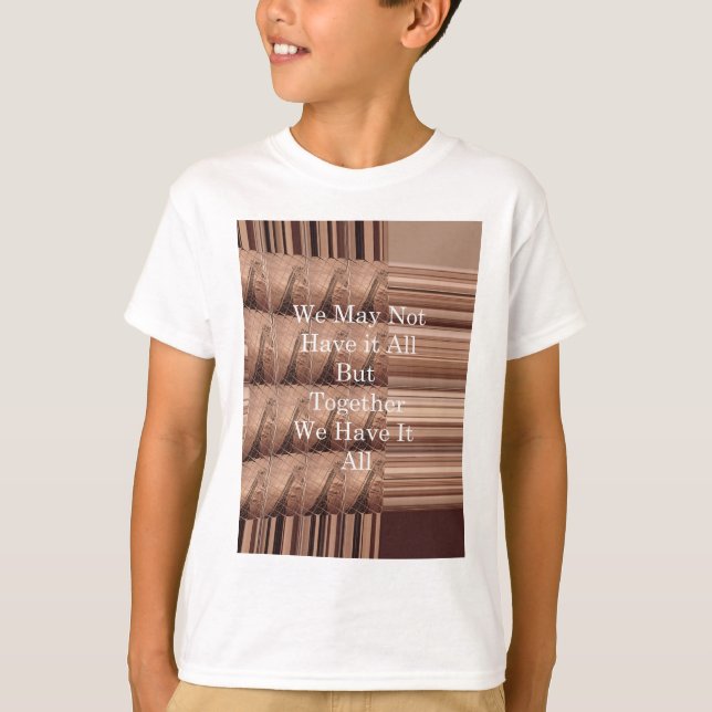 Haben Sie alles Giraffe Safari Hakuna Matata gewob T-Shirt (Vorderseite)