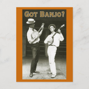 Haben Sie Banjo? Postkarte