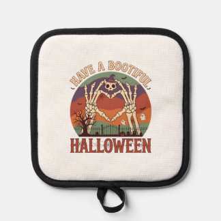Haben Sie Bootiful Halloween Skelett Hände Katze S Topflappen