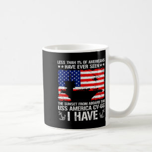 Haben Sie den Sonnenuntergang an Bord der USS Amer Kaffeetasse