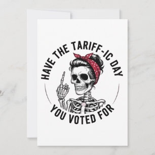Haben Sie den zielgerichteten Tag, an dem Sie für Einladung
