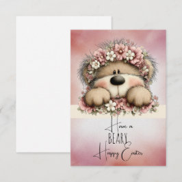 Haben Sie ein BEARY frohe Ostern Mitteilungskarte