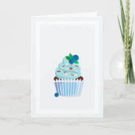 Haben Sie ein BERRY Happy Birthday Blueberry Cupca Karte