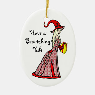Haben Sie ein bezauberndes Weihnachten Keramik Ornament