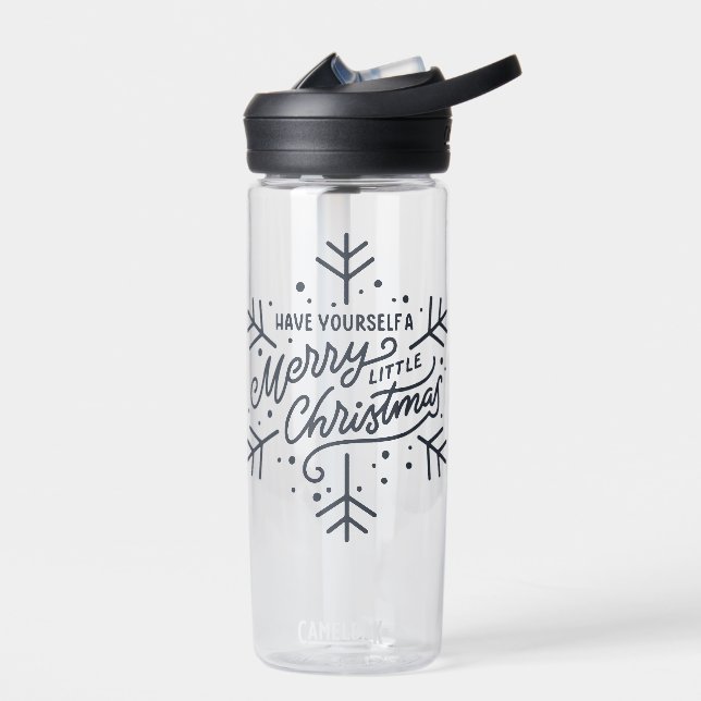 Haben Sie ein frohes kleines Weihnachtsfest - Schn Trinkflasche (Links)