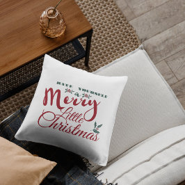 Haben Sie ein fröhliches kleines Weihnachtskissen? Kissen