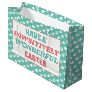 Haben Sie ein glücklich wunderbares Ostern Große Geschenktüte