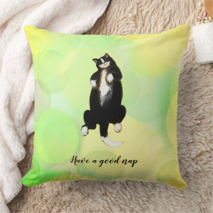 Haben Sie ein gutes Nickerchen wie dieses Katzenwu Kissen