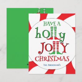 Haben Sie ein Holly Jolly Weihnachten Peppermint S