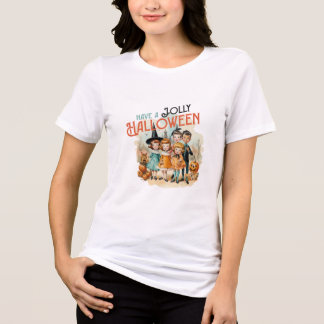 Haben Sie ein Jolly Halloween Vintages Tri-Blend-S Tri-Blend Shirt