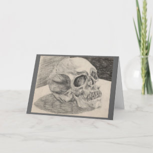 Haben Sie ein Knochen-Kühlendes Halloween! Karte