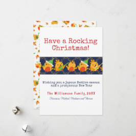 Haben Sie ein Rocking Weihnachten singen Robin Cus