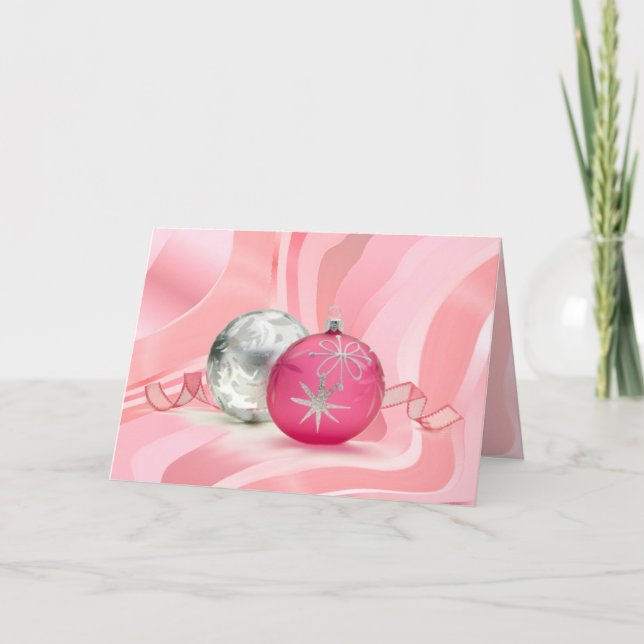 HABEN Sie EIN ROSA ROSA WEIHNACHTEN durch SHARON (Vorderseite)