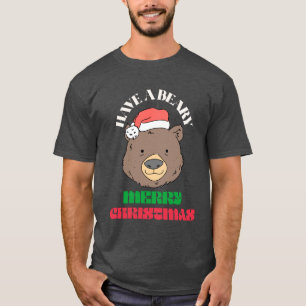 Haben Sie ein schönes Weihnachtsfest - Niedlicher  T-Shirt