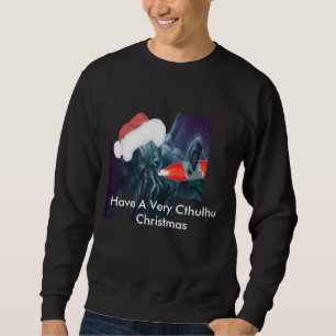 Haben Sie ein sehr Cthulhu Weihnachten (das Sweatshirt