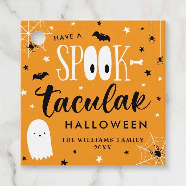 Haben Sie ein Spooktacular Halloween Geschenkanhänger (Vorderseite)