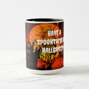 Haben Sie ein Spooktacular Halloween Spuk Haus Tasse