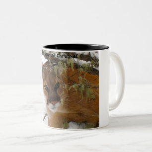 Haben Sie ein Weihnachtsfest Zweifarbige Tasse