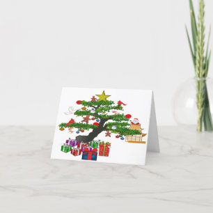 Haben Sie ein Zen-Weihnachten! Karte