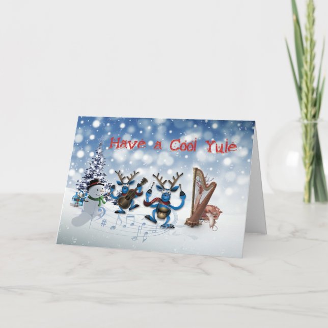 Haben Sie eine Coole Weihnachtskarte für das Weihn Karte (Vorderseite)