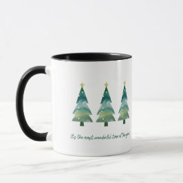 Haben Sie eine frohe Weihnachtsbaume Tasse