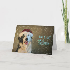 Haben Sie eine fröhliche Collie Weihnachten