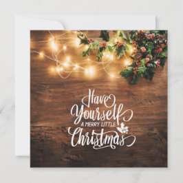 Haben Sie eine fröhliche kleine Weihnachtseinladun Einladung
