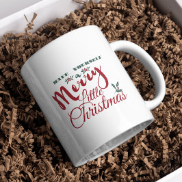 Haben Sie eine fröhliche kleine Weihnachtsfeier-Ta Kaffeetasse