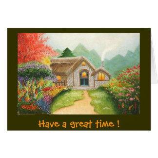 Haben Sie eine große Zeit!