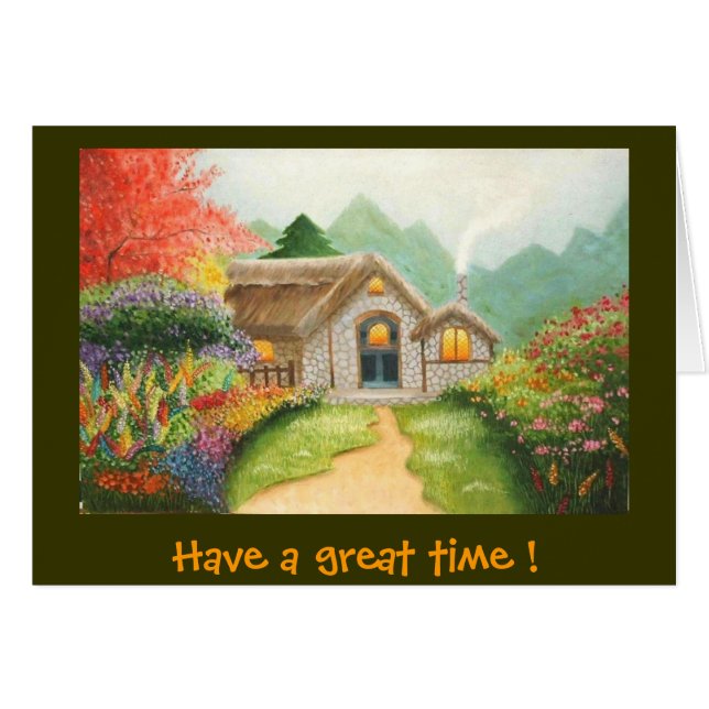 Haben Sie eine große Zeit! (Vorderseite (Horizontal))