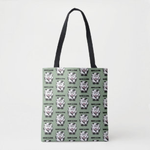 Haben Sie eine Kuh, Funny Dairy Cartoon Pun Design Tasche