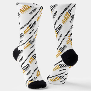 Haben Sie eine strategische Mentalität spielen Sch Socken