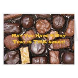 Haben Sie eine süße Tageskarte