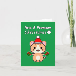 Haben Sie eine tolle Weihnachten - Ginger Tabby Ca